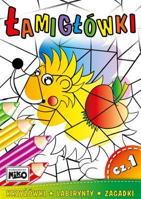 Łamigłówki cz.1. Autor: Wydawnictwo NIKO. SmakLiter.pl Okładka książki Łamigłówki cz.1