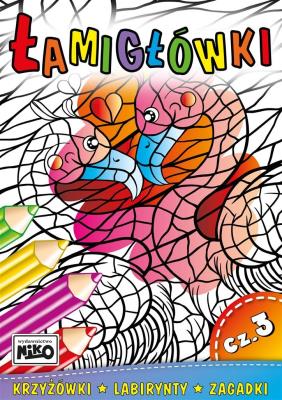 Łamigłówki cz.3. Autor: Wydawnictwo NIKO. SmakLiter.pl Okładka książki Łamigłówki cz.3