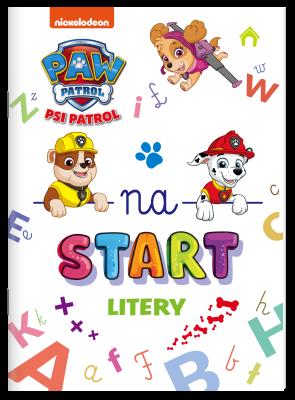 Okładka książki Litery. Na start… Psi Patrol