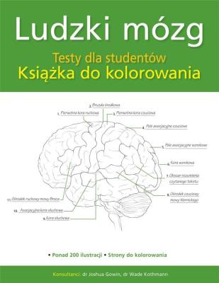 Okładka książki Ludzki mózg. Testy dla studentów