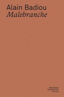 Malebranche. Autor: Alain Badiou. SmakLiter.pl Okładka książki Malebranche