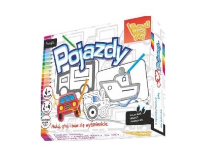 Maluj Graj Pojazdy FAN. Wydawca: Fan. SmakLiter.pl Opakowanie Maluj Graj Pojazdy FAN