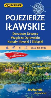 Okładka książki Mapa - Pojezierze Iławskie 1:50 000