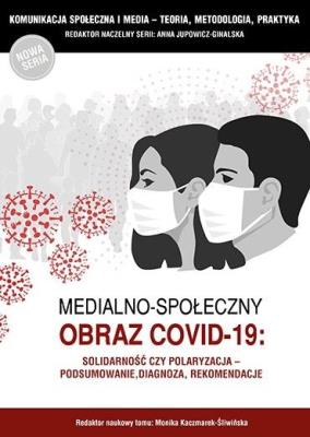 Okładka książki Medialno-społeczny obraz Covid-19