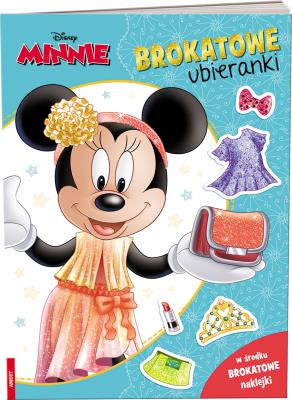 Okładka książki Minnie. Brokatowe ubieranki