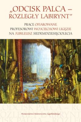 Odcisk palca rozległy labirynt.. Autor: Antoniuk Mateusz, Siwor Dorota. SmakLiter.pl Okładka książki Odcisk palca rozległy labirynt.