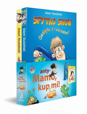 Pakiet: Anty - Mamo Kup Mi! 1-2. Autor: Studziński Adam. SmakLiter.pl Okładka książki Pakiet: Anty - Mamo Kup Mi! 1-2