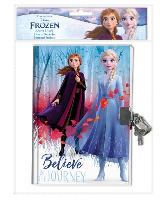 Pamiętnik na kłódkę Frozen WD20948. Wydawca: Kids Euroswan. SmakLiter.pl Opakowanie Pamiętnik na kłódkę Frozen WD20948