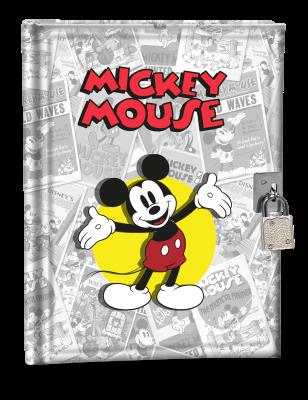 Opakowanie Pamiętnik zamykany na kłódkę Mickey WD20183