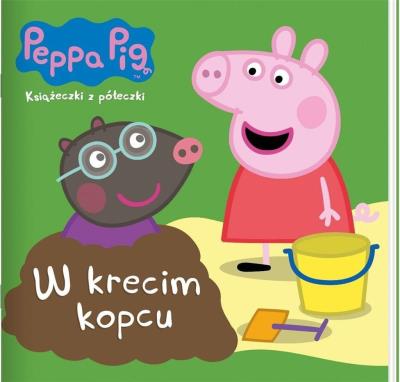Okładka książki Peppa Pig Książeczki z Półeczki. W krecim kopcu