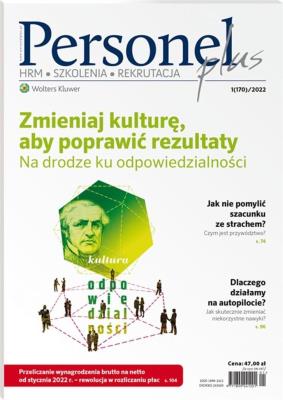 Okładka książki Personel Plus - Nr 1/2022