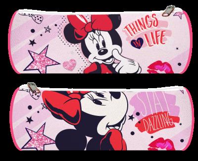 Piórnik tuba Minnie MN30006. Wydawca: Kids Euroswan. SmakLiter.pl Opakowanie Piórnik tuba Minnie MN30006