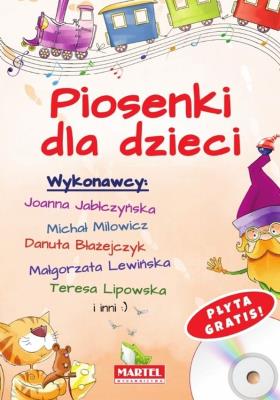 Okładka książki Piosenki dla dzieci + CD