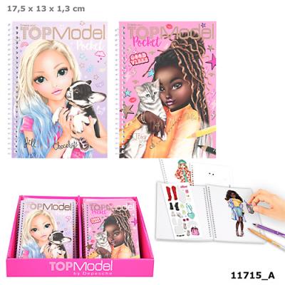 Opakowanie Podręczny szkicownik Top Model mix wzorów 11715A