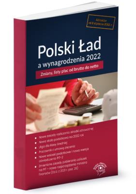 Polski Ład a wynagrodzenia 2022. Autor: Pigulski Mariusz. SmakLiter.pl Okładka książki Polski Ład a wynagrodzenia 2022