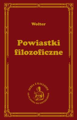 Powiastki filozoficzne. Autor: Wolter. SmakLiter.pl Okładka książki Powiastki filozoficzne