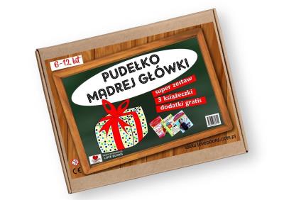 Okładka książki Pudełko mądrej główki 6-12 lat