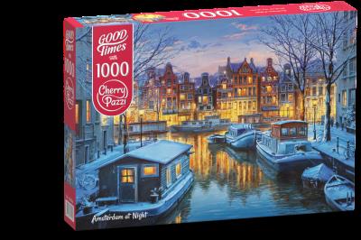Opakowanie Puzzle 1000 Amsterdam at Night