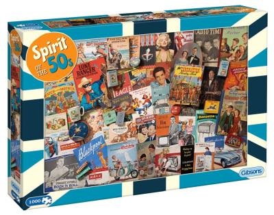 Opakowanie Puzzle 1000 Duch lat 50-tych G3