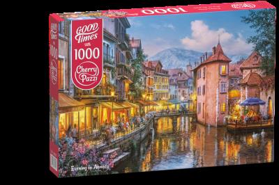 Opakowanie Puzzle 1000 Evening in Annecy