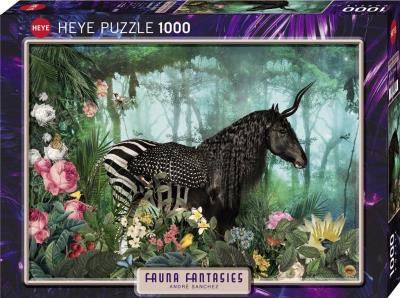 Puzzle 1000 Fantastyczna fauna-Equpidae. Wydawca: Heye. SmakLiter.pl Opakowanie Puzzle 1000 Fantastyczna fauna-Equpidae