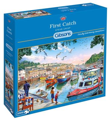 Opakowanie Puzzle 1000 Pierwszy połów G3