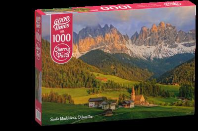 Opakowanie Puzzle 1000 Santa Maddalena, Dolomites