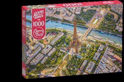 Opakowanie Puzzle 1000 View over Paris Eiffel Tower
