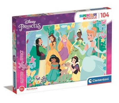Opakowanie Puzzle 104 Brokat Princess