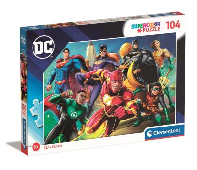 Opakowanie Puzzle 104 Super Kolor DC Comics