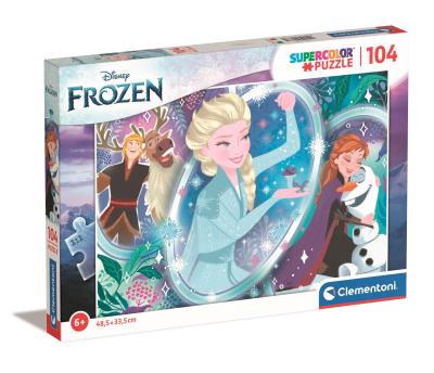 Opakowanie Puzzle 104 Super Kolor Frozen 2