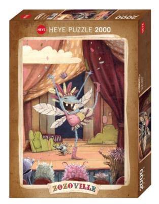 Puzzle 2000 Zozoville, Teatr Off Broadway. Wydawca: Heye. SmakLiter.pl Opakowanie Puzzle 2000 Zozoville, Teatr Off Broadway