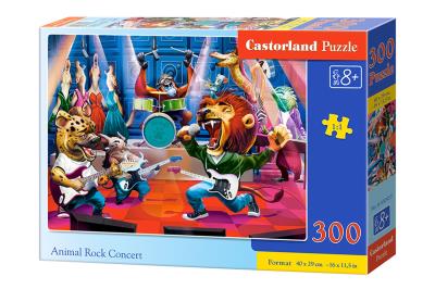 Opakowanie Puzzle 300 Animal Rock Concert CASTOR