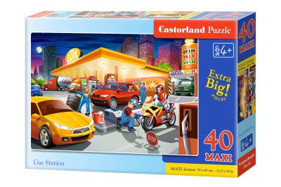 Opakowanie Puzzle 40 maxi - Gas Station CASTOR