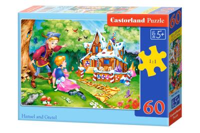 Puzzle 60 Hansel and Gretel CASTOR. Wydawca: Castorland. SmakLiter.pl Opakowanie Puzzle 60 Hansel and Gretel CASTOR