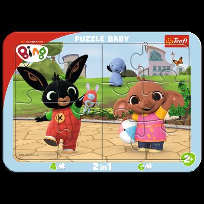 Opakowanie Puzzle Ramkowe Baby Zabawy Binga 80020
