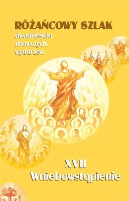 Różańcowy szlak... XVII Wniebowstąpienie. Autor: ks.Szczepaniec Stanisław. SmakLiter.pl Okładka książki Różańcowy szlak... XVII Wniebowstąpienie