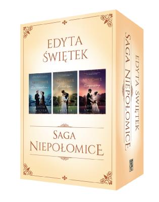 Saga Niepołomice. Autor: Świętek Edyta. SmakLiter.pl Okładka książki Saga Niepołomice