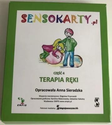 Okładka książki Sensokarty cz.4 Terapia ręki