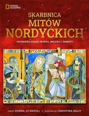 Okładka książki Skarbnica mitów nordyckich tw.