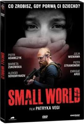 Small World DVD. Autor: Patryk Vega. SmakLiter.pl Okładka książki Small World DVD