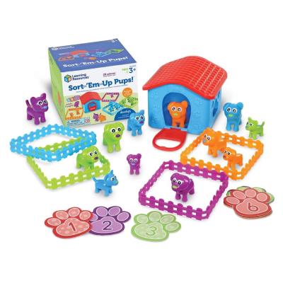 Opakowanie Sorter Pieski Zestaw do nauki liczenia kolorów