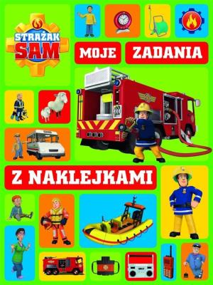 Okładka książki Strażak Sam. Moje zadania z naklejkami w.2022