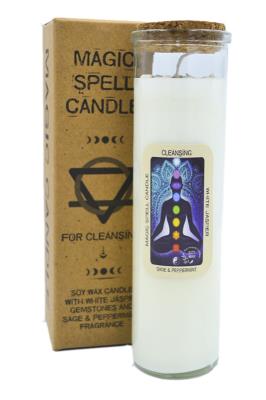 Świeca magiczne zaklęcie Oczyszczanie 280g. SmakLiter.pl Zdjęcie produktu Świeca magiczne zaklęcie Oczyszczanie 280g
