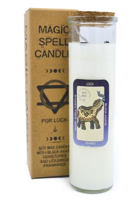 Świeca magiczne zaklęcie Szczeście 280g. SmakLiter.pl Zdjęcie produktu Świeca magiczne zaklęcie Szczeście 280g