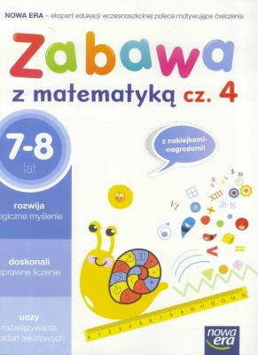 Szkoła na miarę Zabawa z matematyką cz.4 NE. Autor: Paszyńska Małgorzata. SmakLiter.pl Okładka książki Szkoła na miarę Zabawa z matematyką cz.4 NE