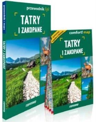 Okładka książki Tatry i Zakopane light: przewodnik + mapa w.2
