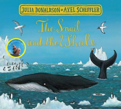 The Snail and the Whale. Autor: Donaldson Julia, Scheffler Axel. SmakLiter.pl Okładka książki The Snail and the Whale