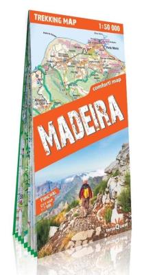 Okładka książki Trekking map Madeira 1: 50 000 w.2022