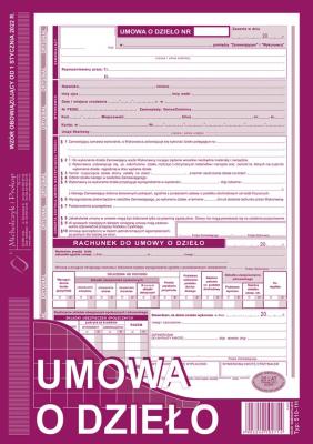 Opakowanie UD Umowa o dzieło A4 510-1H